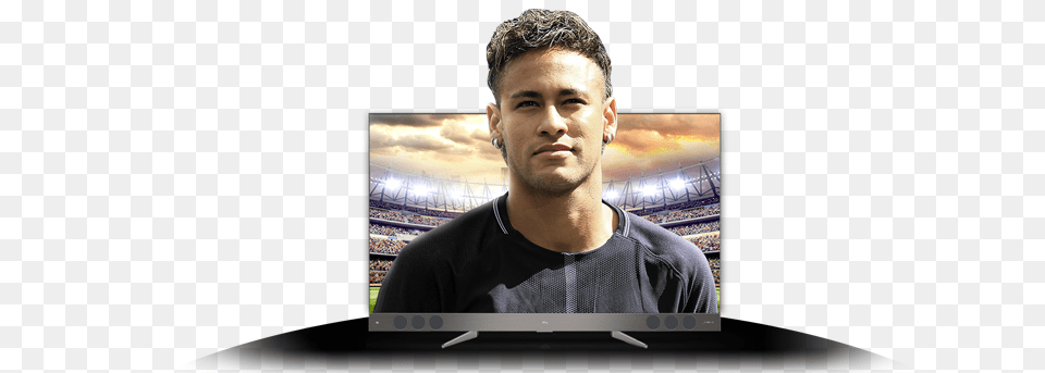 Tcl Partners With Football Superstar Neymar Jr Film De Neymar Jr, Tv, Computer Hardware, Electronics, Hardware Free Png Download