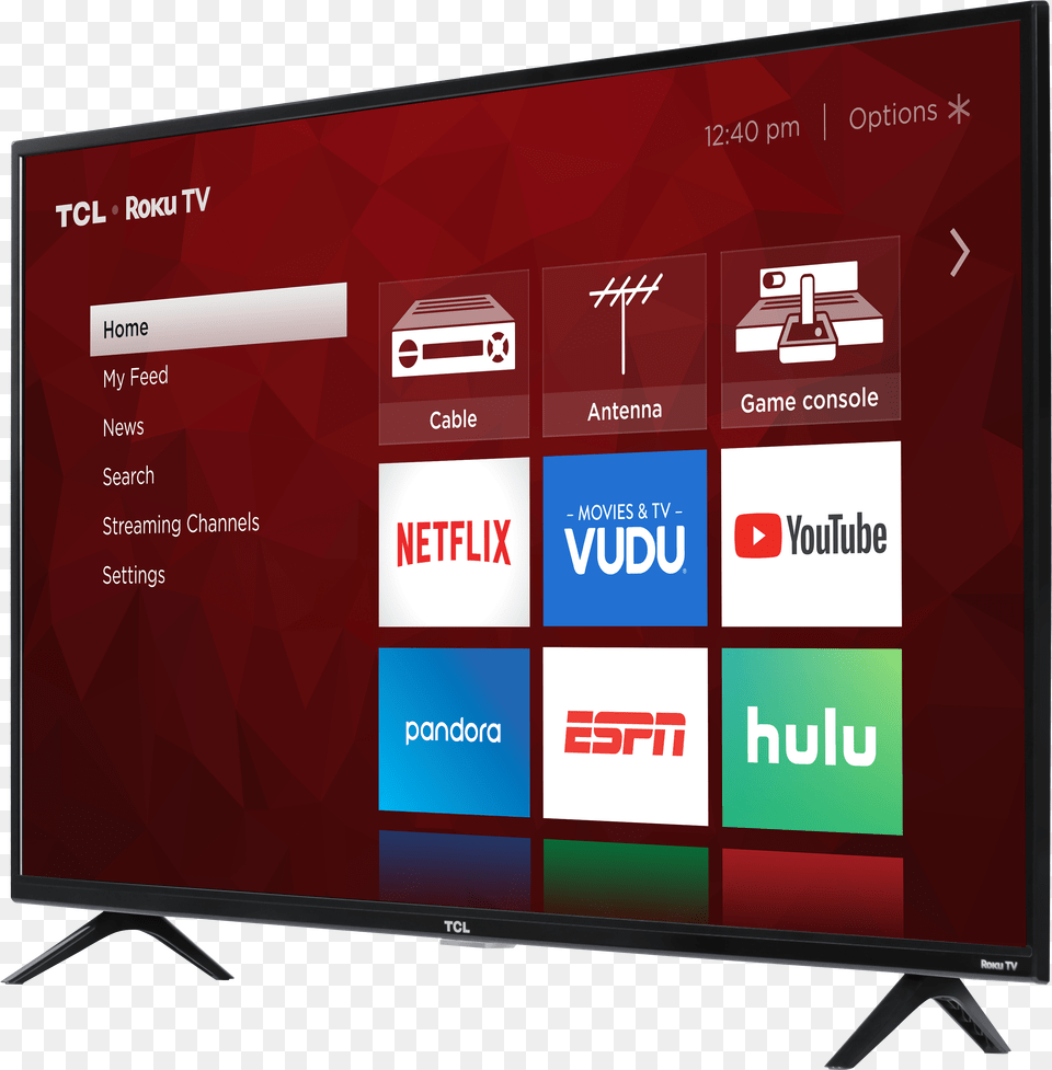 Tcl R617 Smart Tv, Computer Hardware, Electronics, Hardware, Monitor Png Image