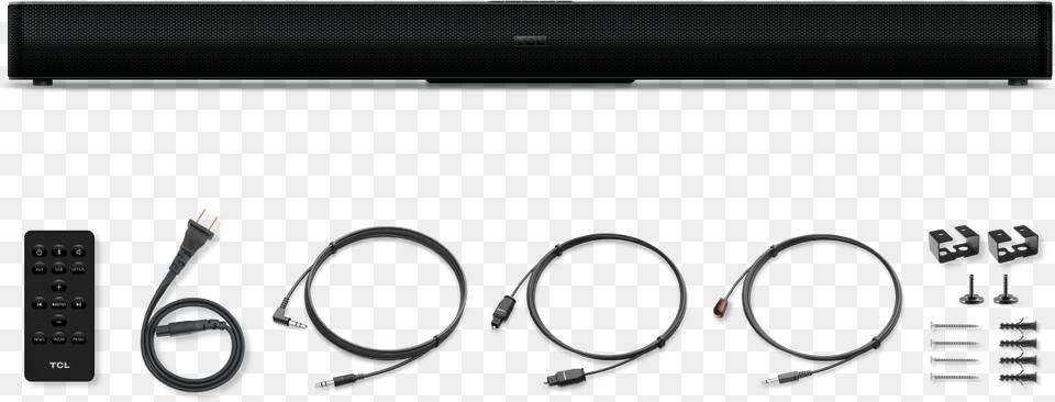 Tcl Sound Bar, Adapter, Electronics, Cable, Computer Hardware Free Png