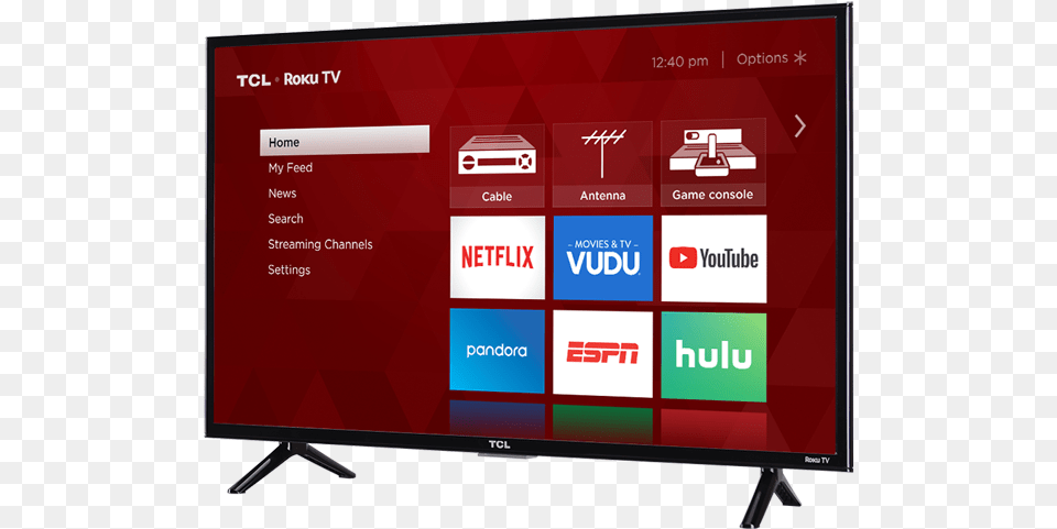 Tcl Tcl Roku Tv, Computer Hardware, Electronics, Hardware, Monitor Png Image