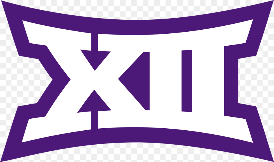 Tcu Big 12 Logo Big 12 Conference Logo, Cushion, Home Decor, Text, Symbol Png