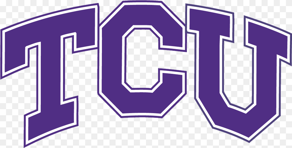 Tcu Horned Frogs Logo, Purple, Text, Symbol, Number Free Png Download