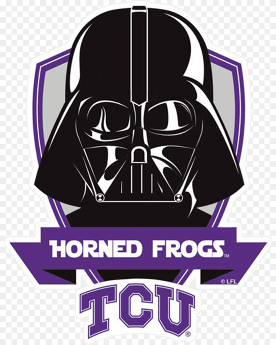 Tcu Horned Frogs Ncaa Darth Vader Star Wars Logo Perfect Porta Pasaporte Star Wars, Advertisement, Poster Png Image