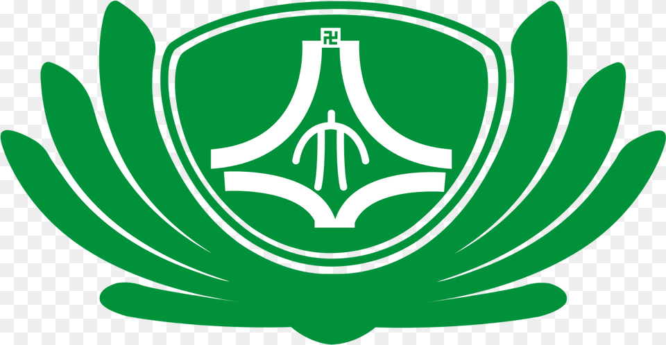 Tcu Logosvg Wikimedia Commons Tzu Chi Logo Transparent, Emblem, Symbol, Green Free Png