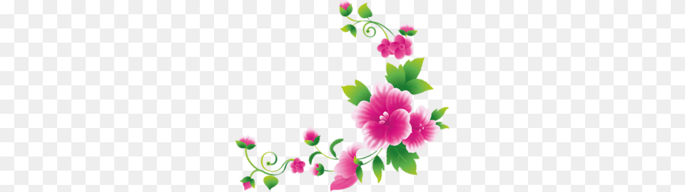 Tcvetochnye Ugolki Corners Flowers Tube And Flower, Art, Floral Design, Graphics, Pattern Png Image