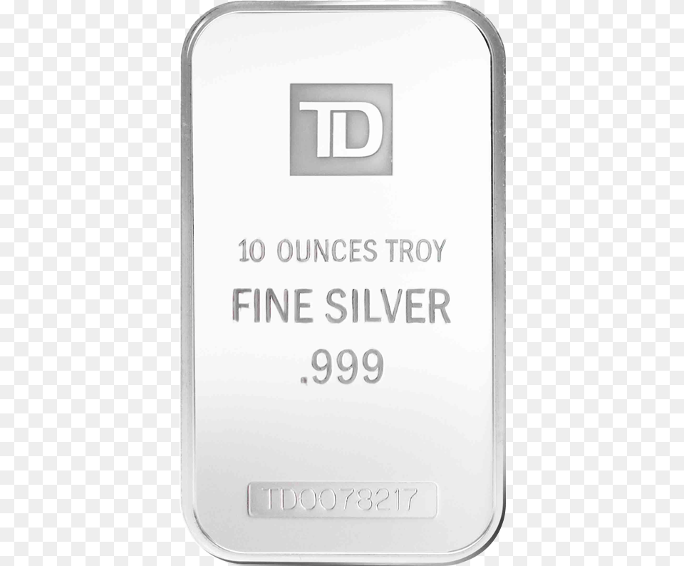 Td Silver Bar Silver, Platinum, Electronics, Mobile Phone, Phone Free Transparent Png