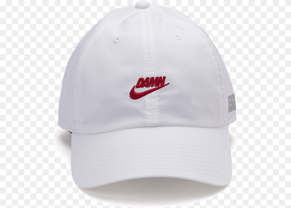 Tde X Nike Swoosh Logo White For Baseball, Baseball Cap, Cap, Clothing, Hat Free Png