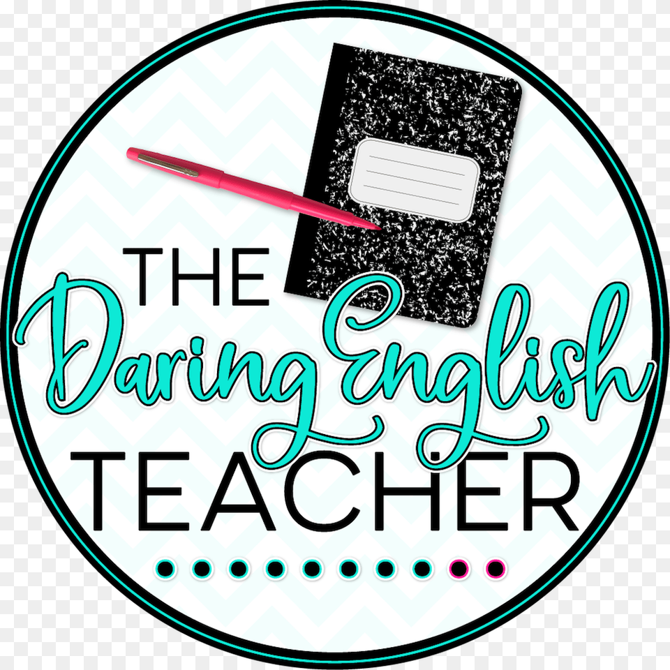 Tdetlogolarge 01 Daring English Teacher, Text, Disk, Pen Free Transparent Png