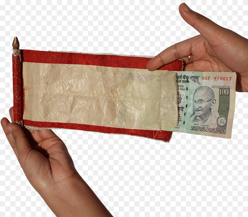 Te Roll 01 02 Indian 100 Rupee Note, Adult, Male, Man, Person Free Png Download