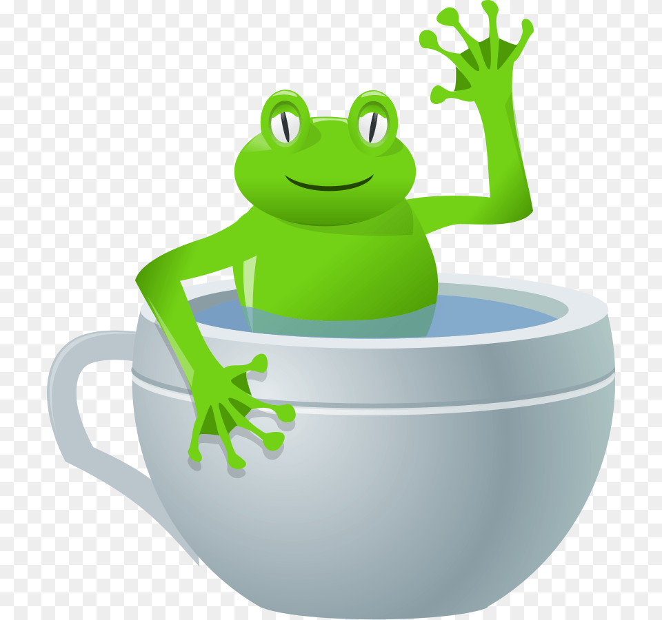 Tea Clip Art, Amphibian, Animal, Frog, Wildlife Free Png Download