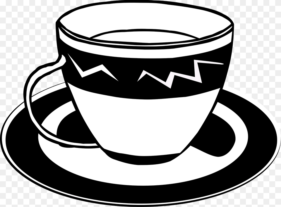 Tea Clipart, Cup, Saucer, Beverage, Coffee Png Image