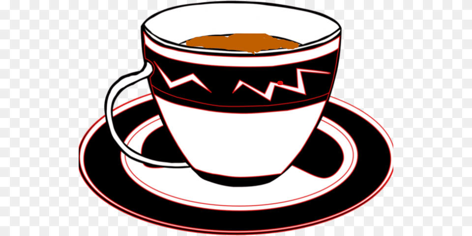 Tea Clipart, Cup, Saucer, Beverage, Coffee Png Image