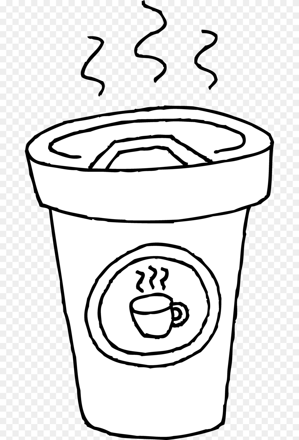 Tea Coffee Cafe Starbucks Cup Hq Coffee Cup Colouring Page, Beverage, Coffee Cup Free Transparent Png