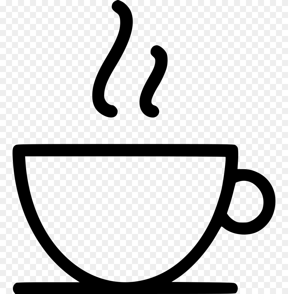 Tea Coffee Hot Coffee, Cup, Stencil, Beverage, Coffee Cup Free Png Download