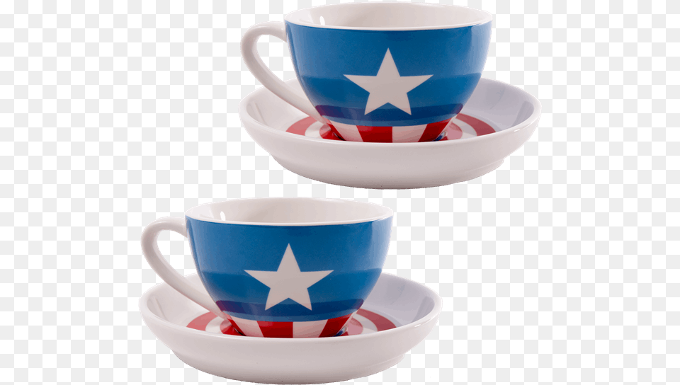Tea Cup And Saucer Set Free Png Download