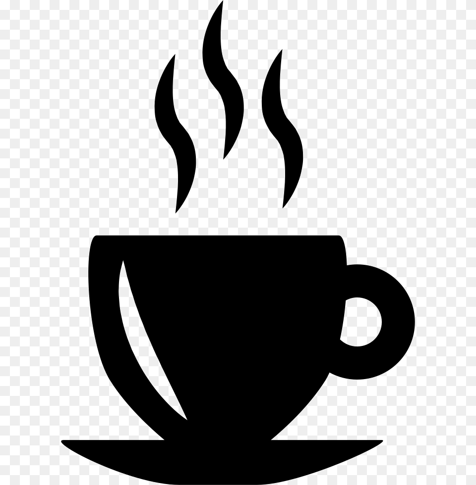 Tea Cup Black, Stencil, Beverage, Coffee, Coffee Cup Free Png