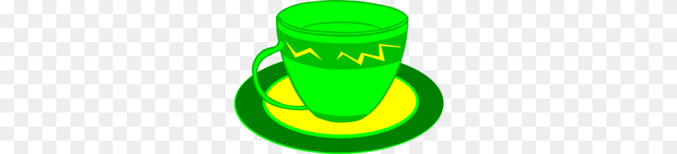 Tea Cup Clipart Green Tea, Saucer, Beverage, Coffee, Coffee Cup Free Png Download