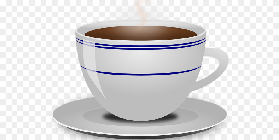 Tea Cup Clipart Vector Cup Of Coffee No Background, Saucer, Beverage, Coffee Cup Png Image