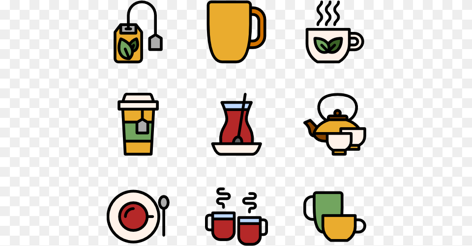 Tea Cup Of Tea Icon, Pottery, Beverage, Coffee, Coffee Cup Free Transparent Png