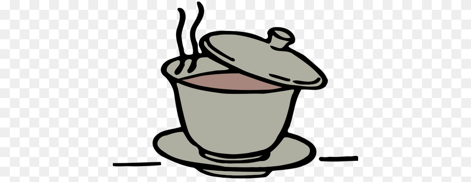 Tea Cup Outline, Saucer Png Image