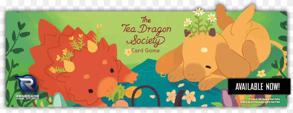 Tea Dragon Now Society Of Tea Dragons, Art, Graphics, Animal, Flower Free Png