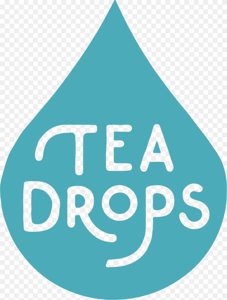 Tea Drops Logo, Turquoise Free Png Download