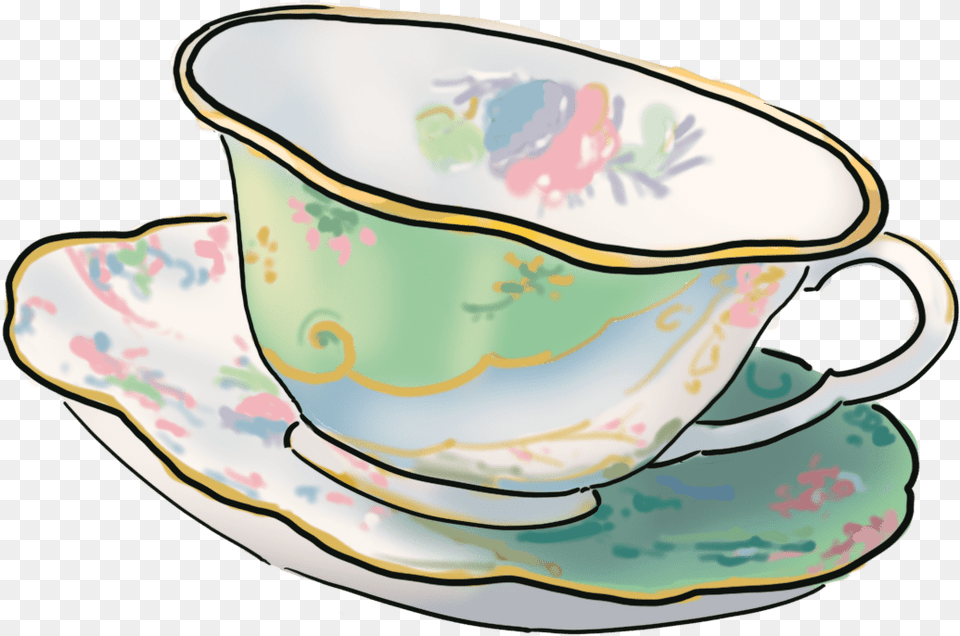 Tea Fit For A Queen Saucer, Cup, Beverage, Coffee, Coffee Cup Png