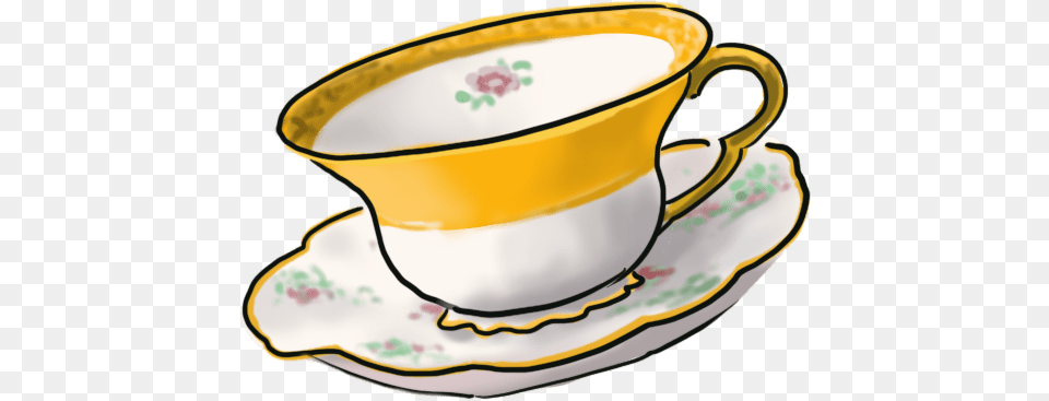 Tea Fit For A Queen U2013 Anthropology News Saucer, Cup, Beverage, Coffee, Coffee Cup Free Png Download