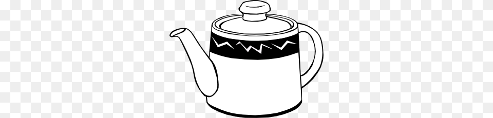 Tea Pot Clip Art, Cookware, Pottery, Teapot, Smoke Pipe Free Png Download