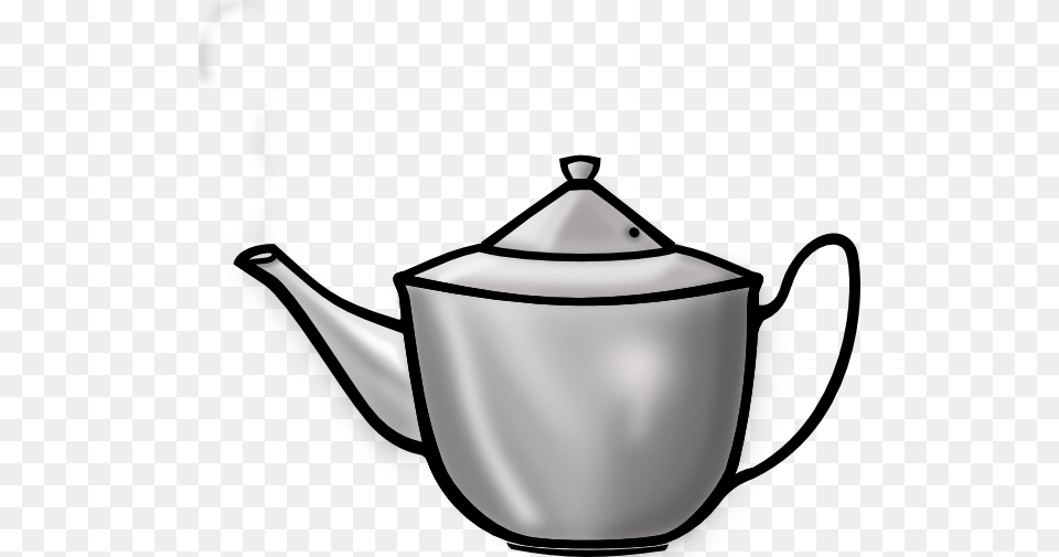 Tea Pot Clip Art For Web, Cookware, Pottery, Teapot, Smoke Pipe Png Image
