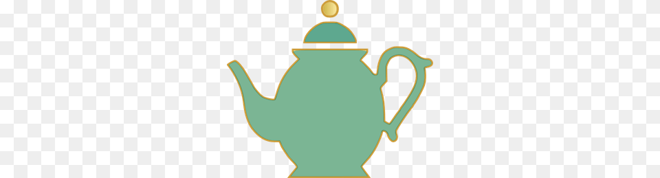 Tea Pot Green Clipart For Web, Cookware, Pottery, Teapot Free Transparent Png