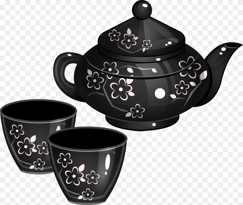 Tea Set, Cookware, Pot, Pottery, Teapot Free Transparent Png