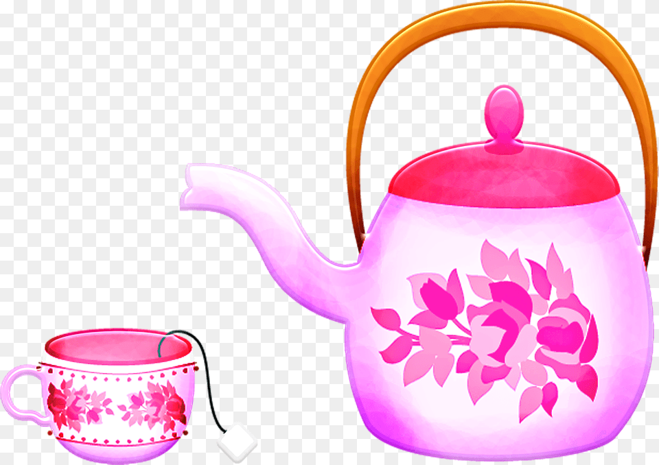Tea Set Teapot Teacup Cup Tea Set Service Drink Bule De Cha, Cookware, Pot, Pottery Png