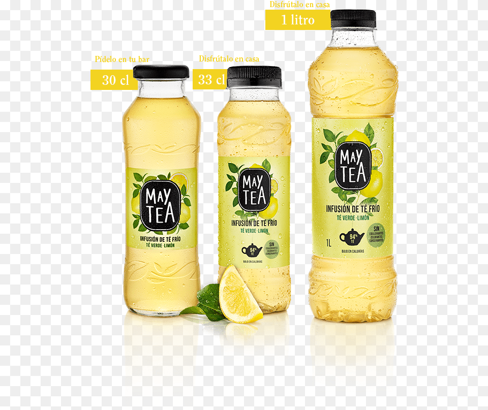 Tea Te Verde Limon Botella, Beverage, Lemonade, Juice Png