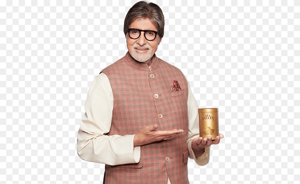 Tea Valley Amitabh Bachchan, Shirt, Face, Portrait, Photography Free Png Download