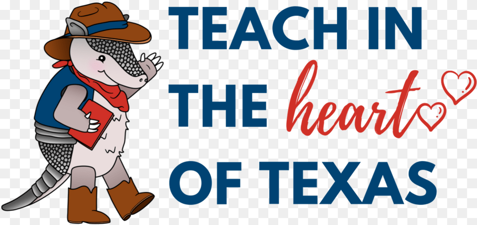 Teach In The Heart Of Texas Website Banner Cartoon, Baby, Person, Book, Publication Free Png