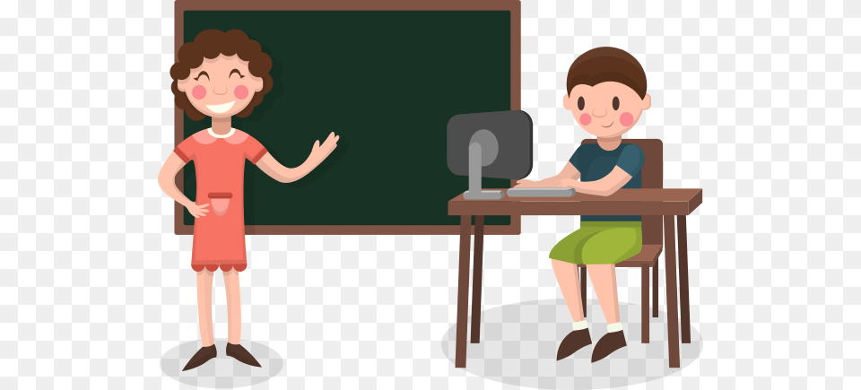 Teacher, Person, Table, Furniture, Baby Png