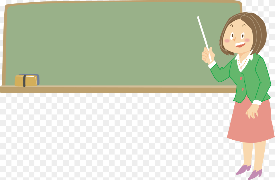 Teacher, Baton, Stick, Adult, Female Free Transparent Png