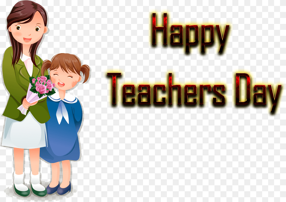 Teacher And Student Cartoon, Publication, Book, Comics, Person Free Png Download