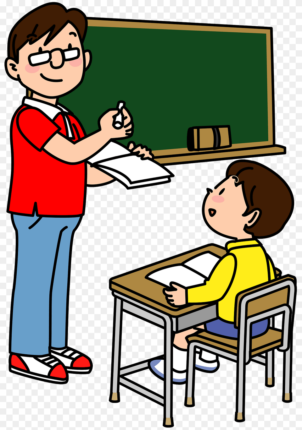 Teacher And Student Clipart, Baby, Person, Architecture, Building Free Transparent Png