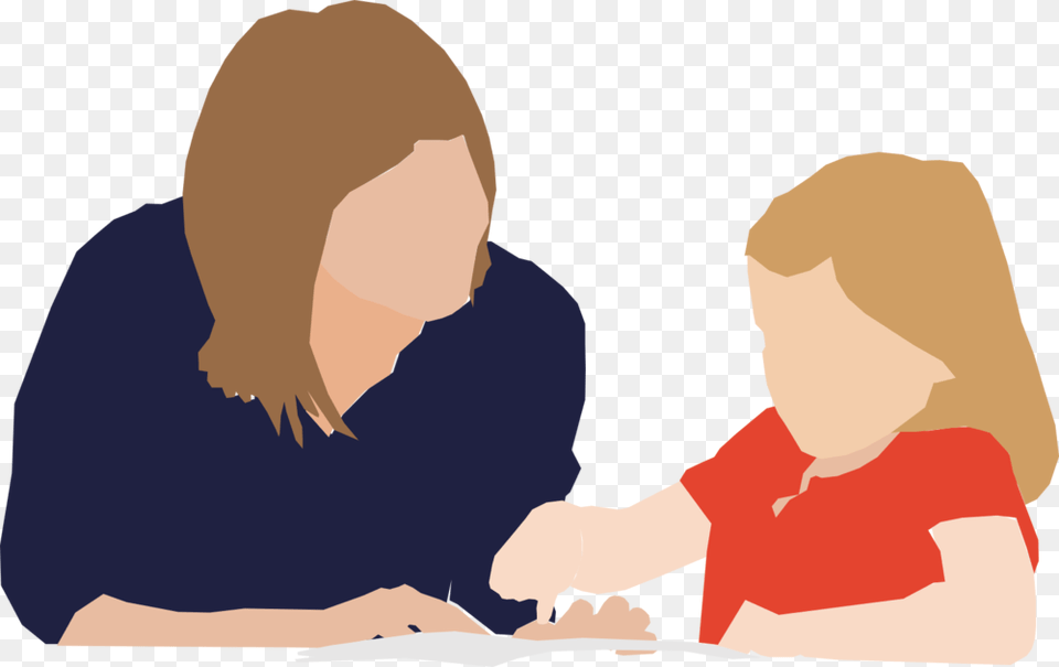 Teacher And Student Teacher And Student, Person, Reading, Conversation, Adult Free Transparent Png