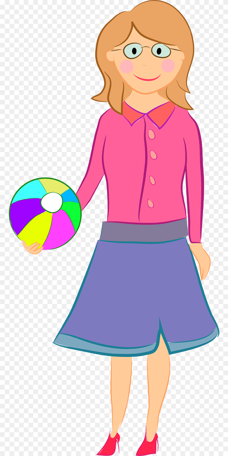 Teacher Clipart, Child, Female, Girl, Person Png