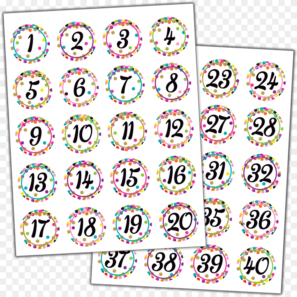 Teacher Created, Number, Symbol, Text Free Png Download