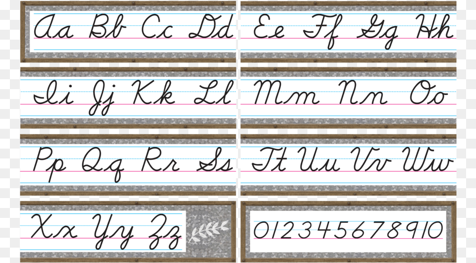 Teacher Created Resources Alphabet Line, Handwriting, Text Png