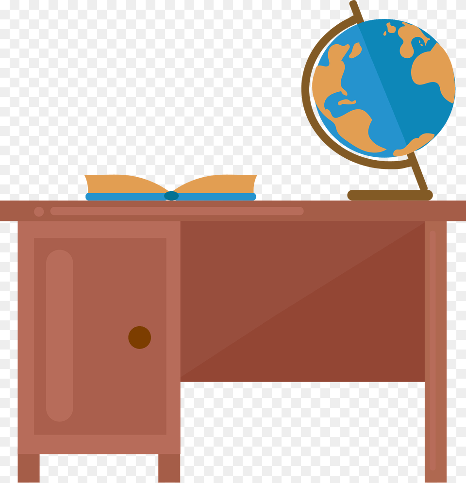 Teacher Desk Clipart, Furniture, Sideboard, Table, Astronomy Free Png