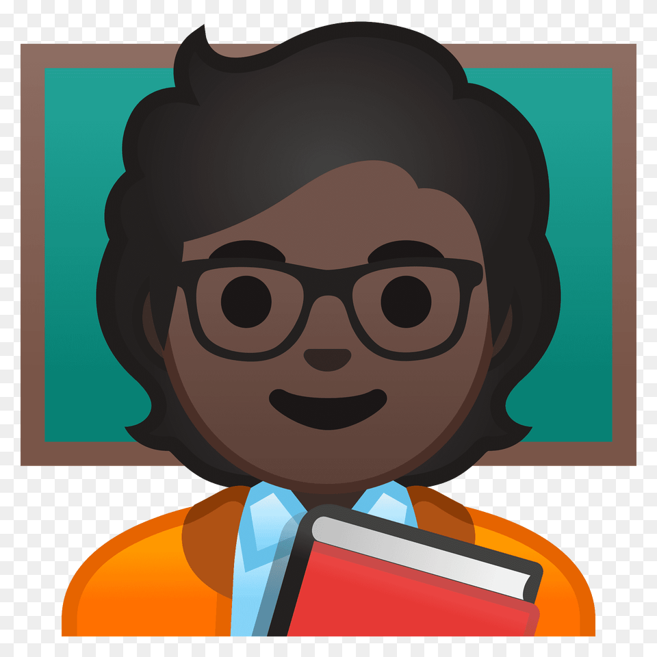 Teacher Emoji Clipart, Accessories, Portrait, Photography, Person Free Png Download