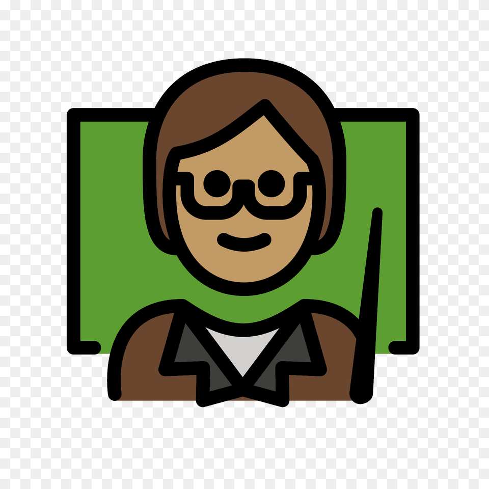 Teacher Emoji Clipart, Face, Head, Person, Photography Free Png