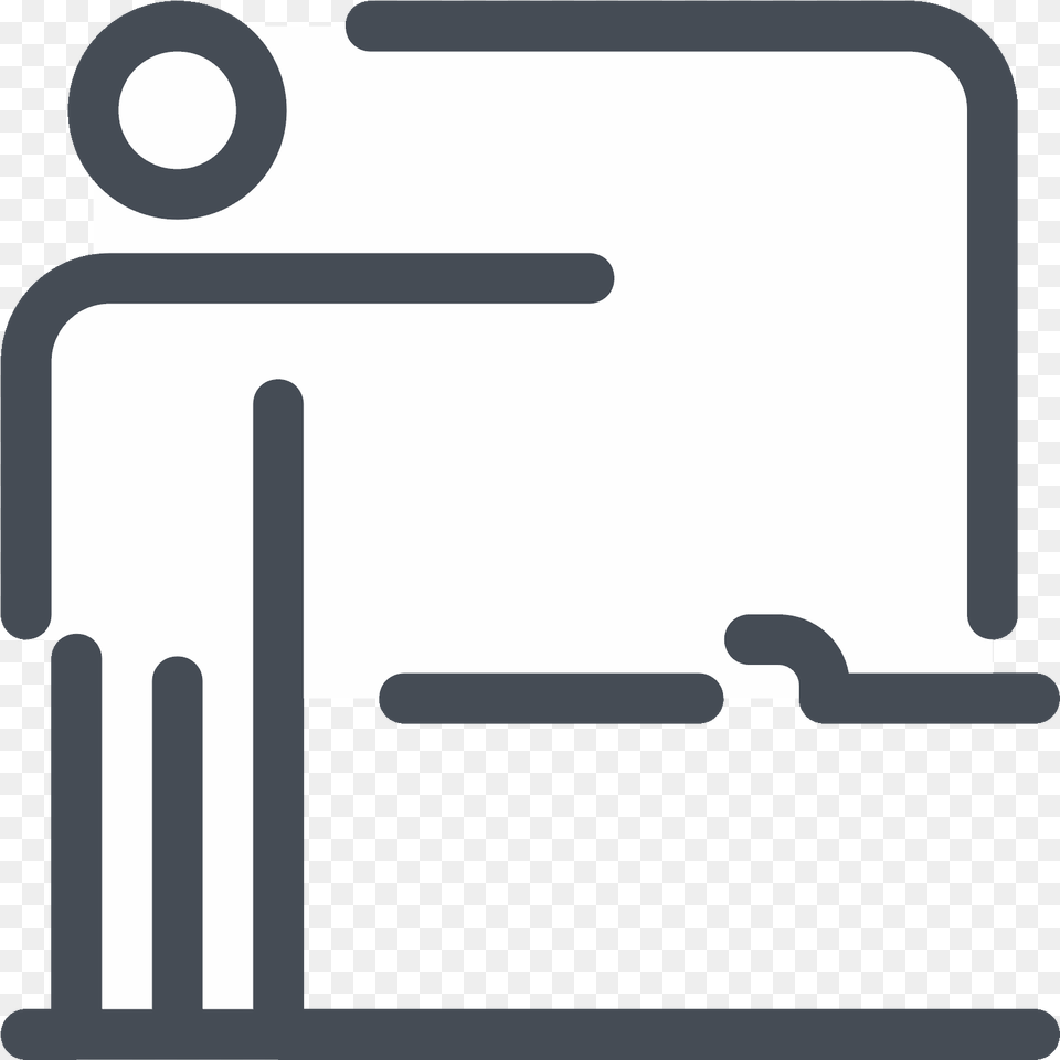 Teacher Icon, White Board, Electronics, Device, Grass Free Png Download