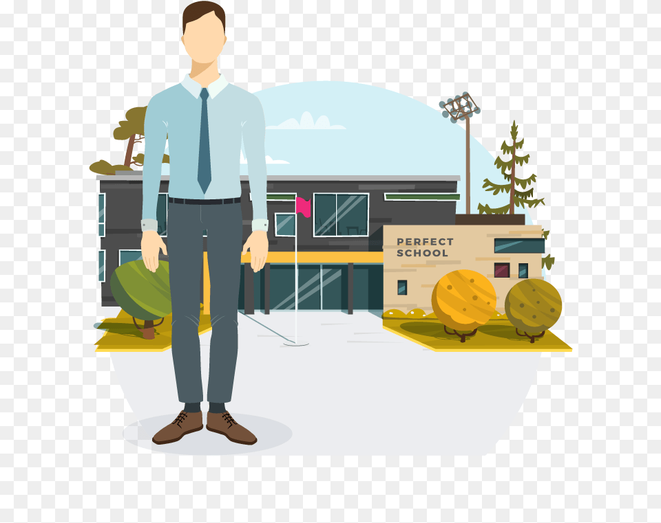 Teacher Illustration Cartoon, Walking, Person, Man, Male Free Png