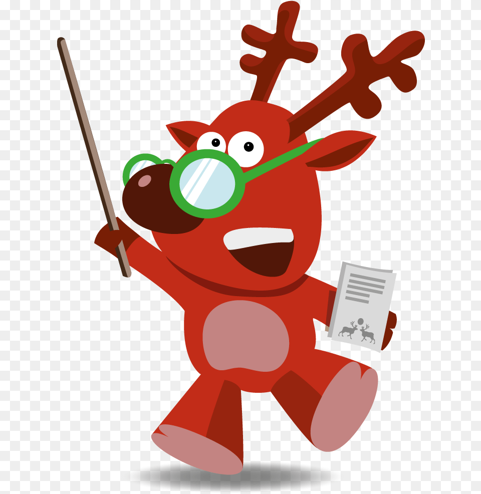 Teacher Reindeer Mascot Reindeer Teacher, Baby, Person Free Png Download